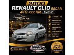 ERBOĞALAR OTOMOTİV Renault Clio 1.4 2000 Model KARS