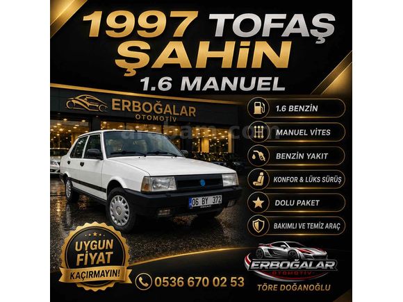 ERBOĞALAR OTOMOTİV Tofaş Şahin 1.6 1997 MODEL KARS