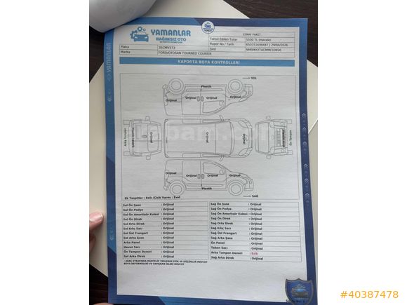 Hatasız Boyasız Titanyum Plus Courier