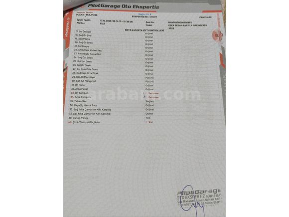 Sahibinden Fiat Egea 1.4 Fire Easy 2023 Model