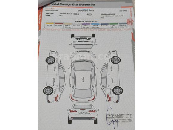 Sahibinden Fiat Egea 1.4 Fire Easy 2023 Model