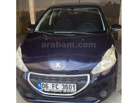  Peugeot 208 okyanus mavisi, DÜŞÜK KM  temiz araç