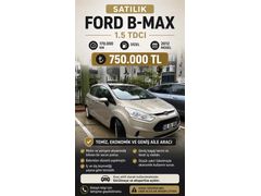 Sahibinden Ford B-Max 1.5 TDCi Trend 2012 Model  167.000 km Bej