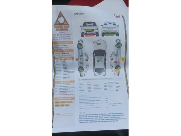 Sahibinden Fiat Egea 1.4 Fire Easy Stil 2021 Model 