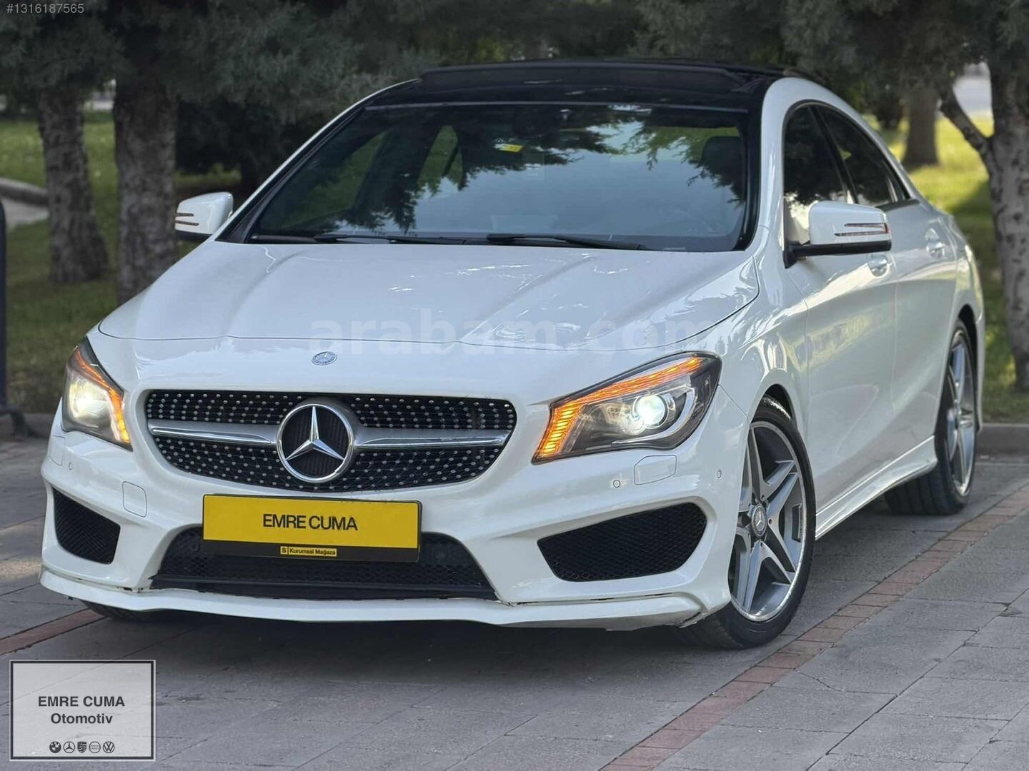 Galeriden Mercedes - Benz CLA 200 AMG 2013 Model Ankara 129.000 km Beyaz 5
