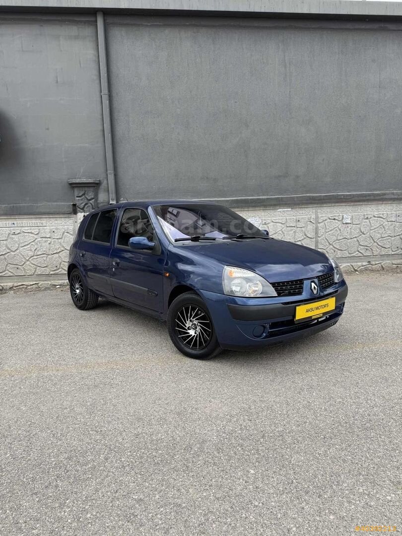 Galeriden Renault Clio 1.4 Privilege 2003 Model Isparta 165.000 km Mavi 2