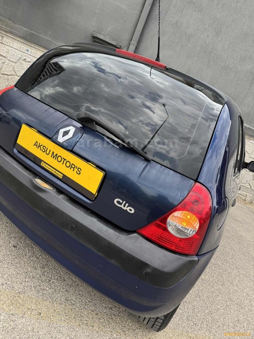 Galeriden Renault Clio 1.4 Privilege 2003 Model Isparta 165.000 km Mavi 7