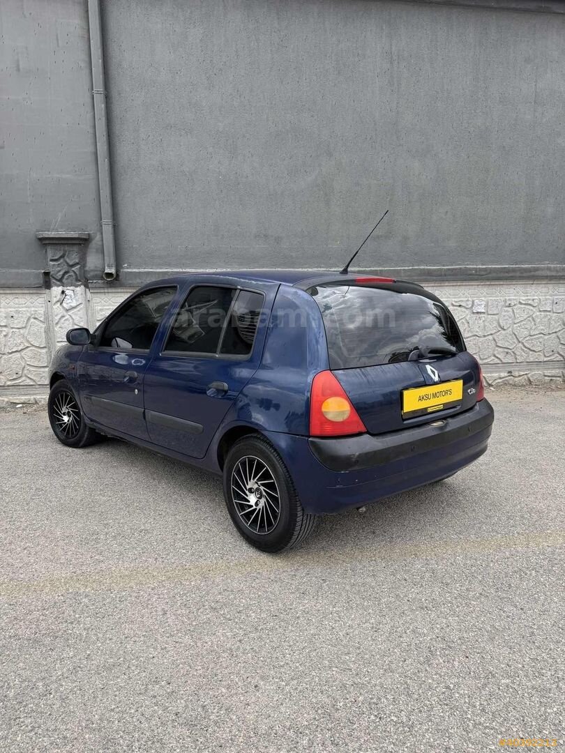 Galeriden Renault Clio 1.4 Privilege 2003 Model Isparta 165.000 km Mavi 6