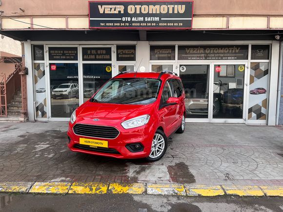 FORD TOURNEO COURİER 1.5 TDCİ TİTANİUM PLUS 95 HP KOLTUK ISITMA-ÖN CAM ISITMA-LANSMAN RENK