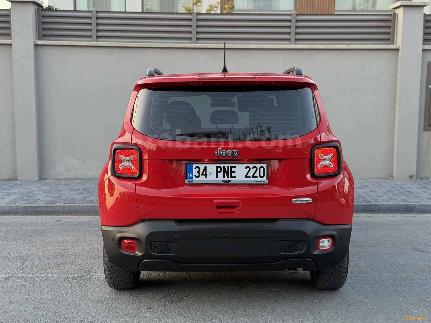 Galeriden Jeep Renegade 1.3 T Longitude 2020 Model İstanbul 93.000 km Kırmızı 6