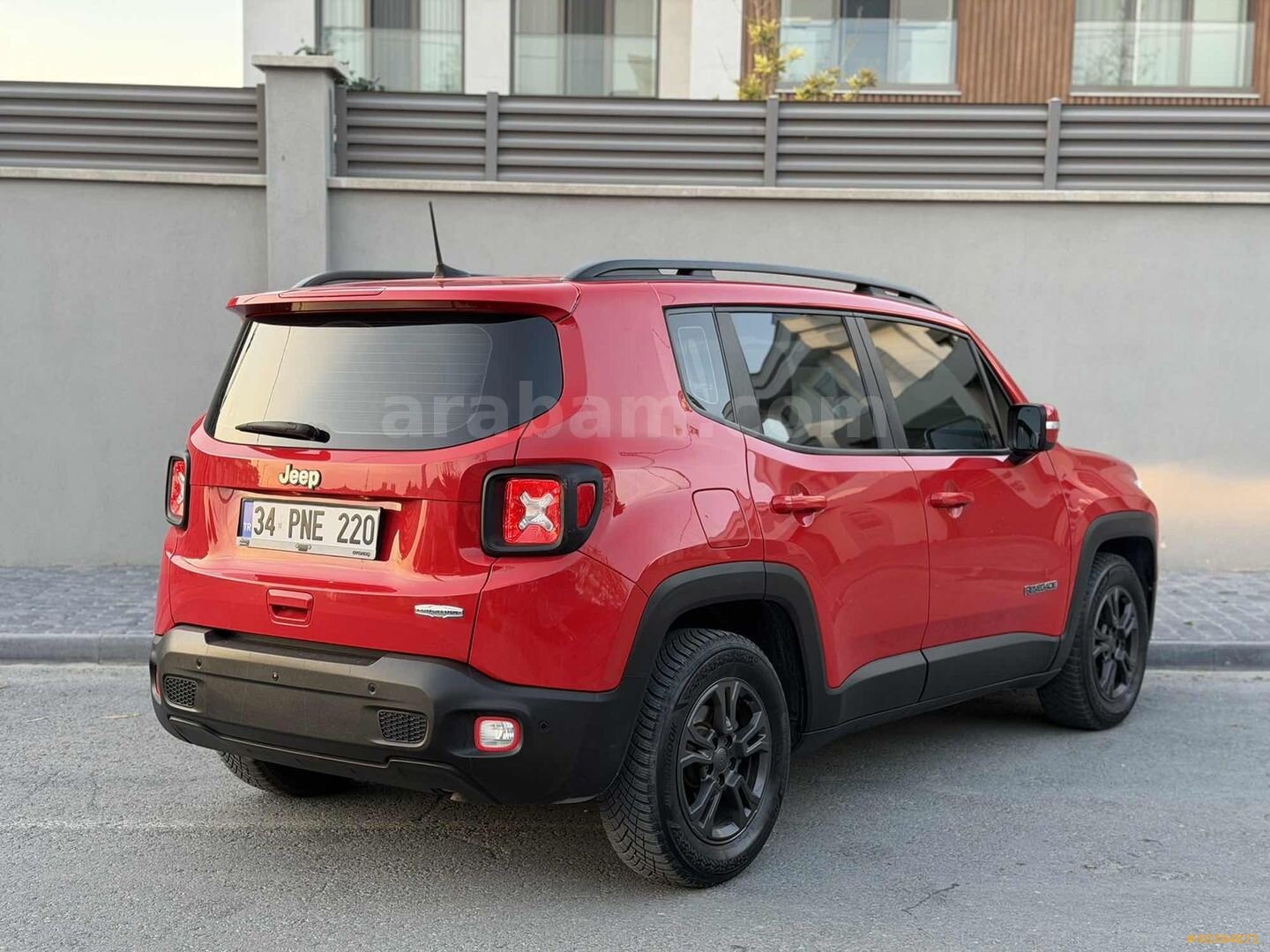 Galeriden Jeep Renegade 1.3 T Longitude 2020 Model İstanbul 93.000 km Kırmızı 7