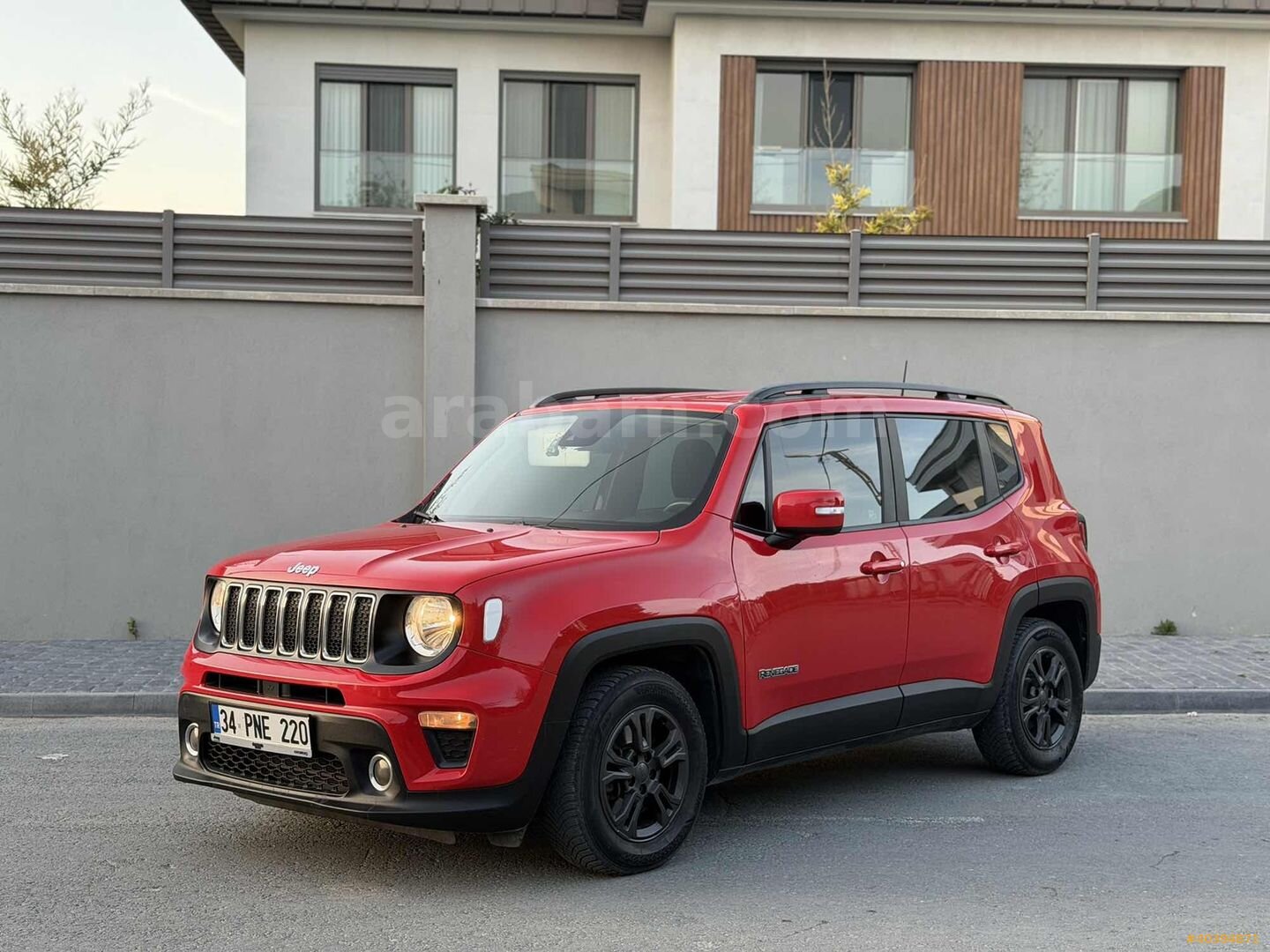 Galeriden Jeep Renegade 1.3 T Longitude 2020 Model İstanbul 93.000 km Kırmızı 3