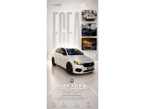 Sahibinden Fiat Egea 1.6 Multijet Easy 2020 Model Ankara 130.000 km Beyaz