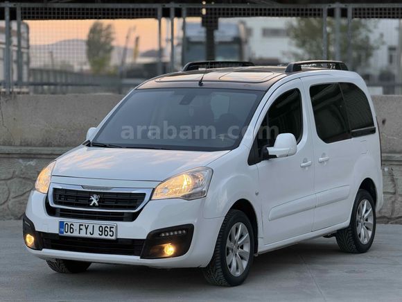 CAM TAVAN UYGUN RAKAM Peugeot Partner 1.6 HDI Zenith 2017 Model Ankara