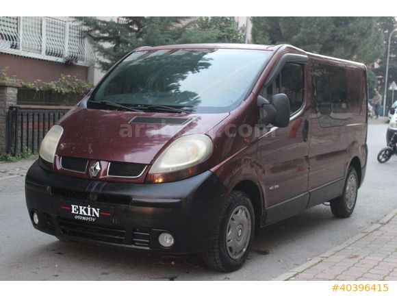 2004 MODEL RENAULT TRAFIC MULTIX KLİMALI 5+1