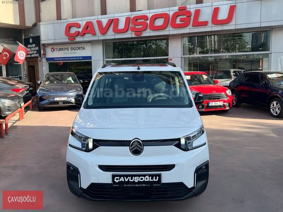 ÇAVUŞOĞLU 2025 BERLİNGO 1.5 HDI PLUS CAM TAVAN BOYASIZ TRAMERSİZ