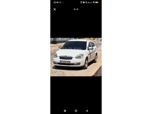 Sahibinden Hyundai Accent Era 1.6 Select 2010 Model  600.000 km Beyaz