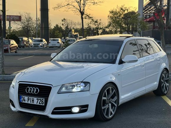 Sahibinden Audi A3 Sportback 1.6 TDI Attraction 2011 Model  296.000 km Beyaz