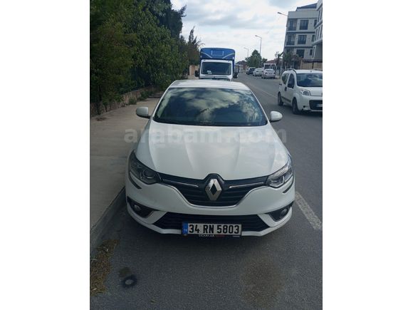 Sahibinden Renault Megane 1.5 dCi Touch 2017 Model  190.000 km Beyaz
