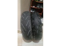 kenda marka 200 km kullanıldı patlak çatlak yok arka takım 120/70/14 130/70/13