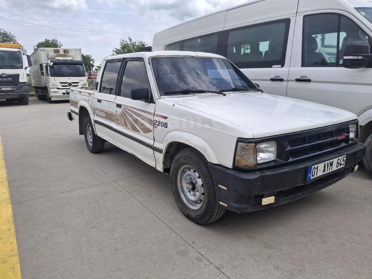 らくま Sahibinden Mazda B 2200 Çift Kabin 1990 Model Adana 437.000 km