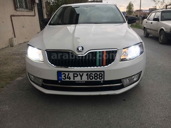 Sahibinden Skoda Octavia 1.6 TDI Optimal 2016 Model İstanbul 170.250 km Beyaz