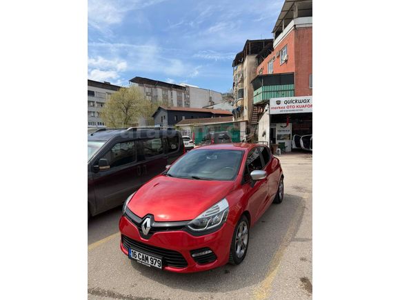 Sahibinden Renault Clio 1.2 Turbo GT Line 2015 Model Bursa 99000 km Turuncu