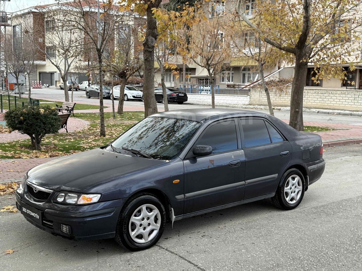 交換確認用 Galeriden Mazda 626 2.0 GLX 1998 Model Konya 310.000 km Mavi