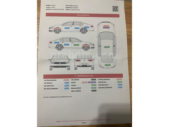 Sahibinden Honda Civic 1.6i VTEC Elegance 2007 Model