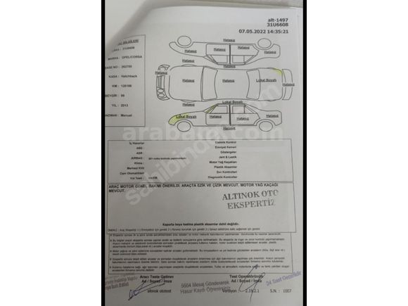 Temiz Opel Corsa 1.4 Twinport Active 2013 Model