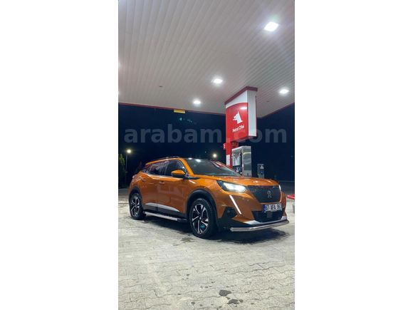 Sahibinden Peugeot 2008 1.5 BlueHDI Allure Dynamic 2021 Model  100.000 km Turuncu