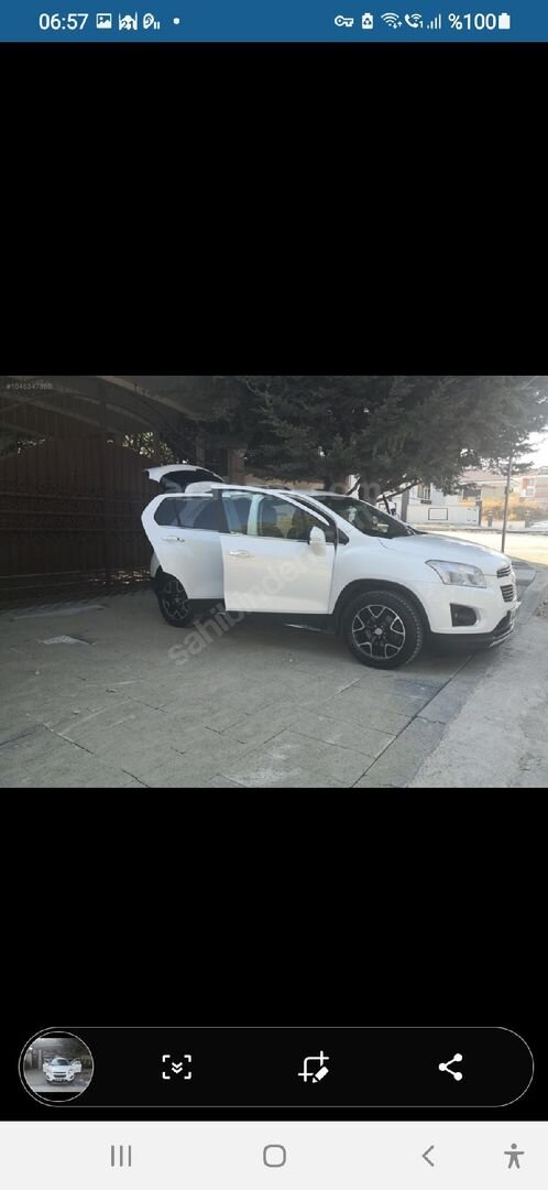 Sahibinden Chevrolet Trax 1.4 2013 Model 169.000 km Beyaz 5