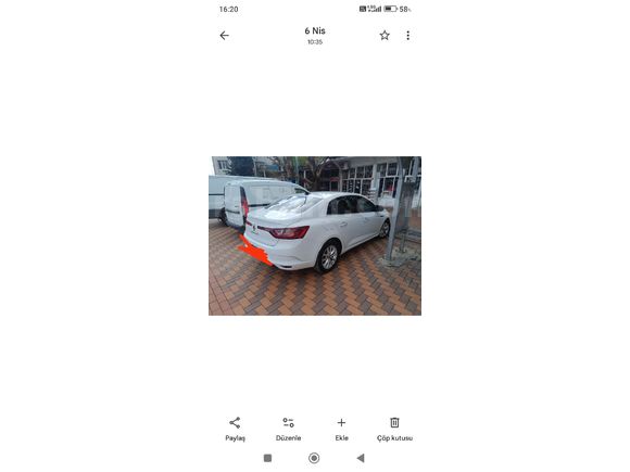 Sahibinden Renault Megane 1.5 dCi Touch 2019 Model