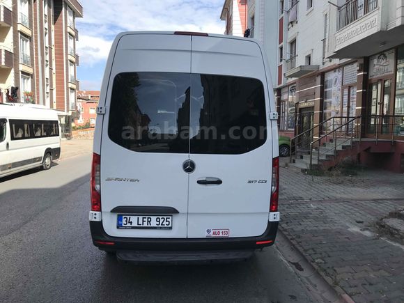 Sahibinden 2021 Mercedes Sprinter 15+1 kısa şase 