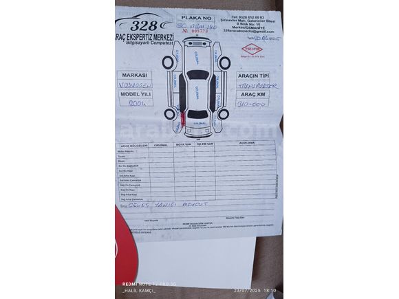Sahibinden Volkswagen MultiVan 2.5 TDI 2004 Model  320.000 km Gri (metalik)