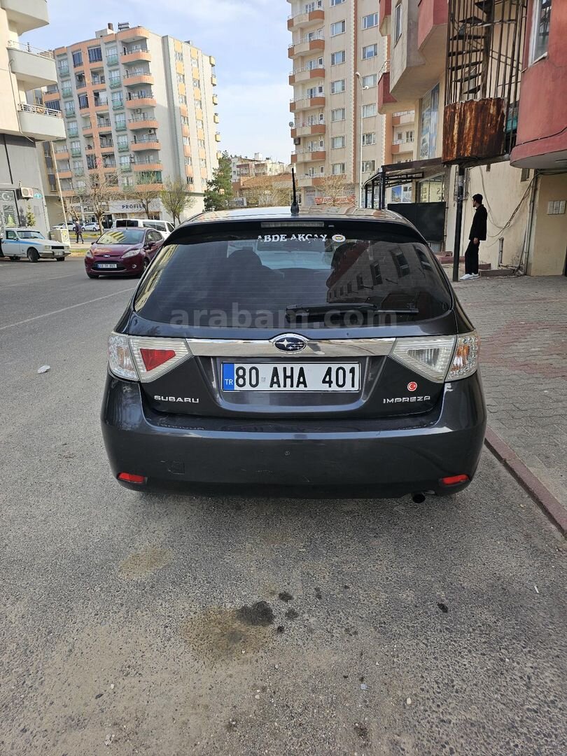 Sahibinden Subaru Impreza 1.5 AWD 2009 Model Mardin 197.000 km Siyah 4