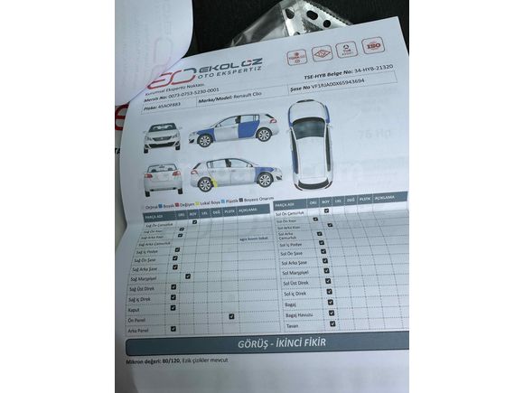 Sahibinden Renault Clio 1.3 TCe Touch 2020 Model 