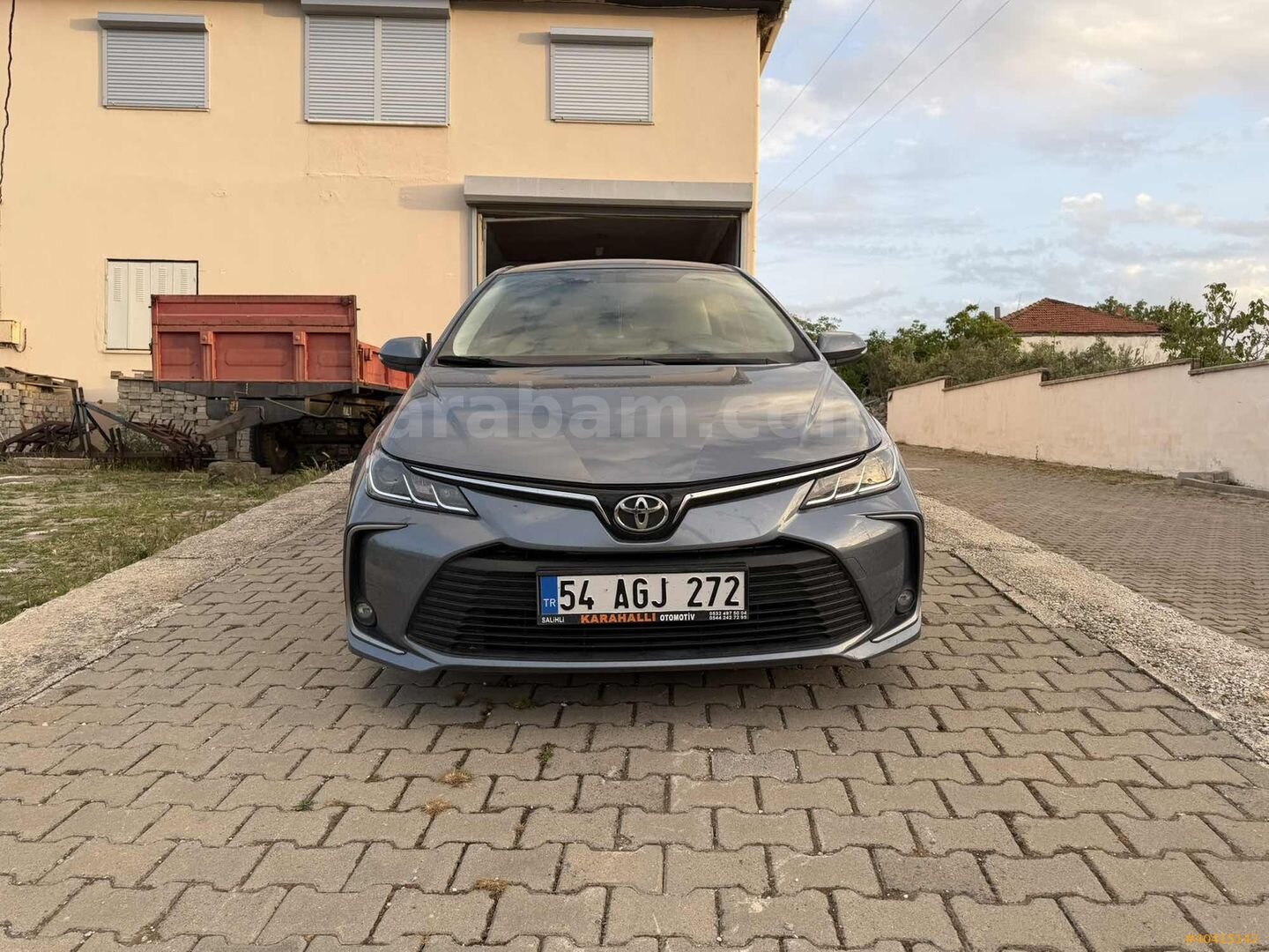 Galeriden Toyota Corolla 1.5 Flame 2021 Model Manisa 21.700 km Gri 4