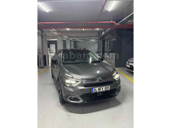 Sahibinden acil Citroen e-C4 X Shine Bold 2024 Model İstanbul düşük km Gri