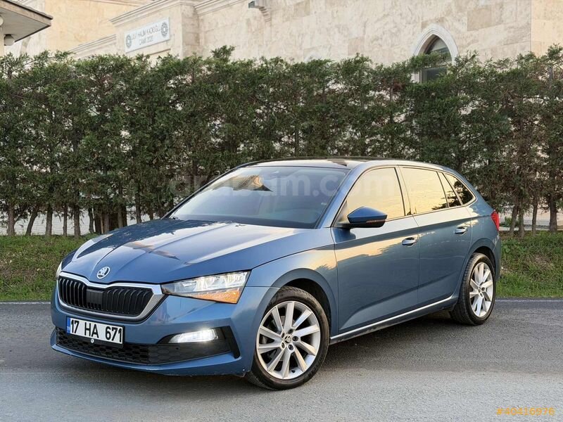 Galeriden Skoda Scala 1.6 TDI Premium 2020 Model İstanbul 174.000 km Mavi 1
