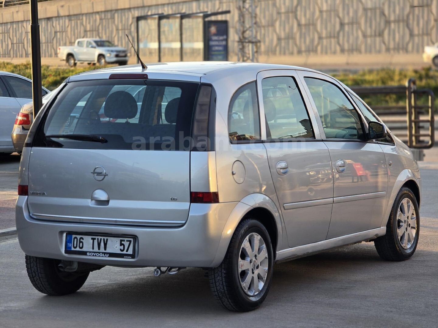Sahibinden Opel Meriva 1.6 Enjoy 2006 Model Ankara 244.000 km Gri 6