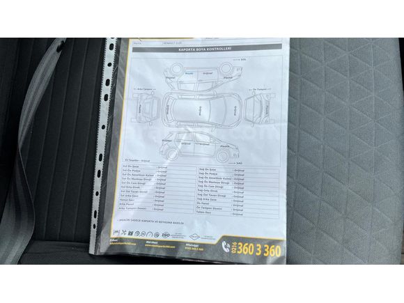 Sahibinden Renault Clio 1.5 dCi Icon 2015 Model Isparta