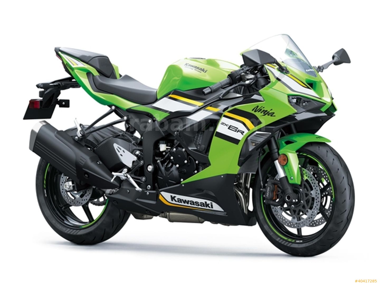 Galeriden Kawasaki Ninja ZX 6R 2025 Model Bursa 0 km Yeşil