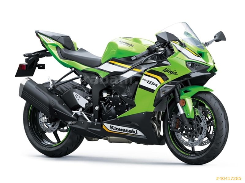 Galeriden Kawasaki Ninja ZX 6R 2025 Model Bursa 0 km Yeşil