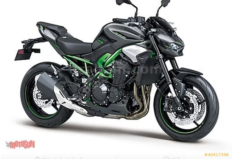 Galeriden Kawasaki Z 900 2025 Model Bursa 0 km Yeşil (metalik