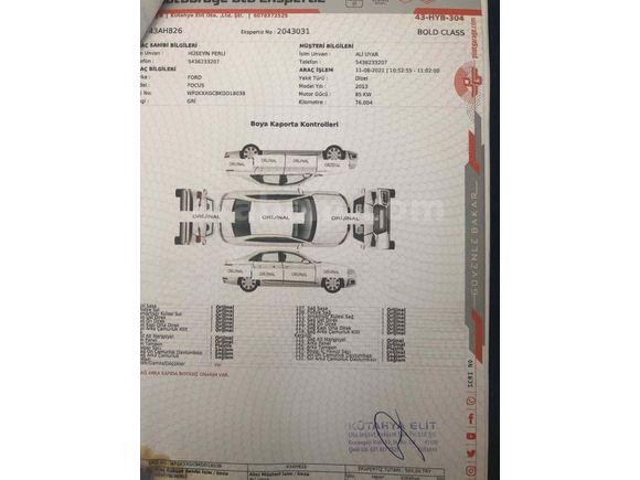 Sahibinden Ford Focus 1.6 TDCi Style 2013 Model 