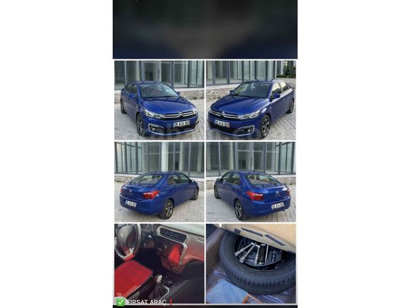 Sahibinden Citroen C-Elysée 1.6 HDi Shine 2017 Model 