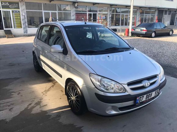 Sahibinden Hyundai Getz 1.4 DOCH AB AC 2008 Model Antalya 196.000 km Gri (Gümüş)