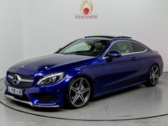 KOÇAK"Mercedes-Benz C 180 Coupe AMG 7G-Tronic Mavi/Cam Tavan