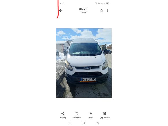 Sahibinden Ford Transit Custom 330 S Trend 2017 Model 